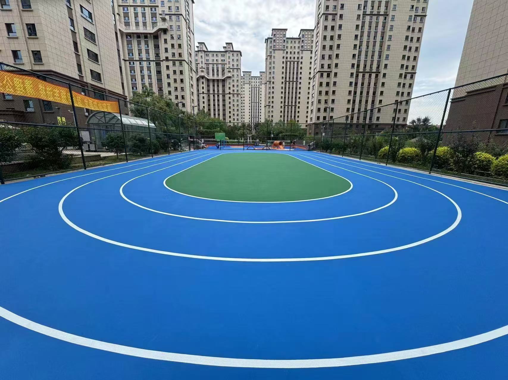 滨州市学校塑胶跑道复合型塑胶跑道 - 价格